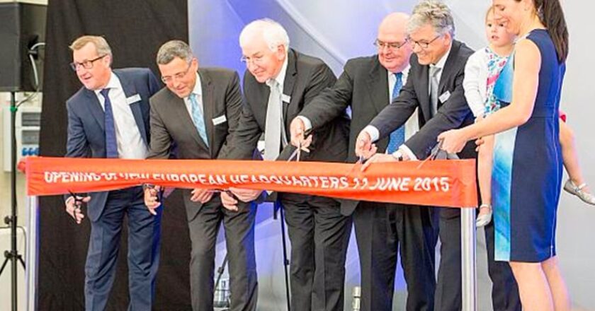 ANCA European HQ ribbon cutting June 11