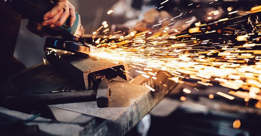 Metal manufacturing plant