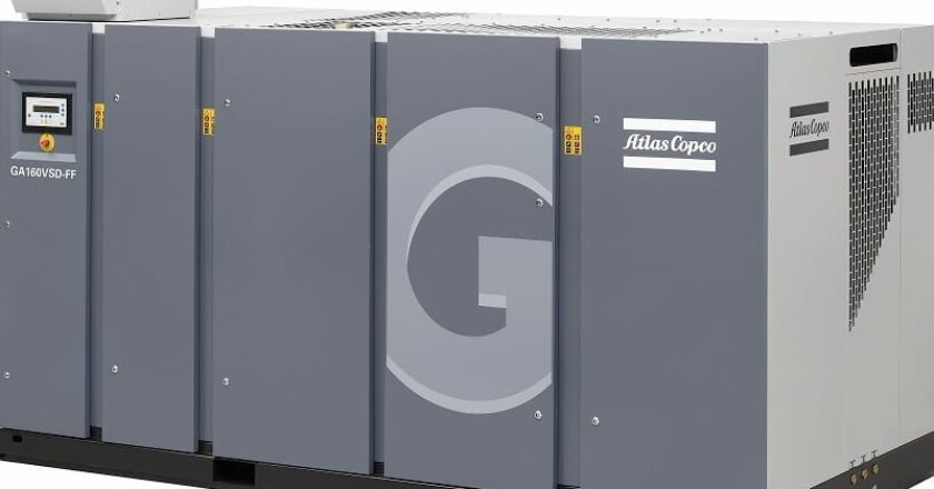 Atlas Copco's GA 90+-160 range of oil injected rotary screw compressors are now available with variable speed drive (VSD) technology