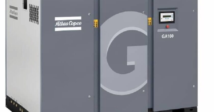 Atlas Copco's new oil injected screw compressor range, the GA 90+-160 is designed to reduce customers' operating costs while increasing productivity.