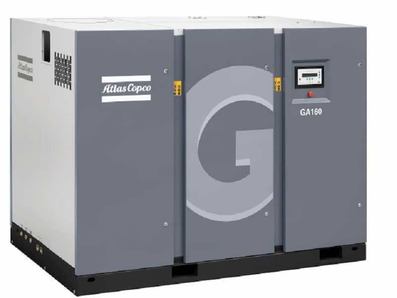 Atlas Copco's new oil injected screw compressor range, the GA 90+-160 is designed to reduce customers' operating costs while increasing productivity.