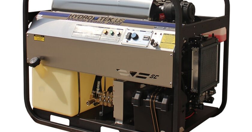 The Aussie Hydrotek SC30004D12 hot water/steam cleaner.