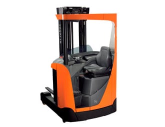 TMHA's newest release - the BT O-series RRE160R reach truck