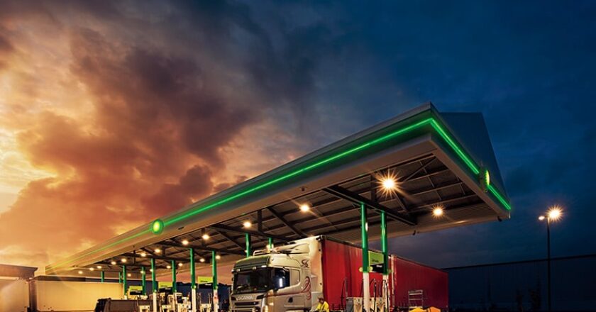BP is lighting the road ahead with an extensive network of around 500 truck-friendly service stations