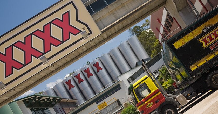 The Castlemaine-Perkins XXXX brewery in Brisbane