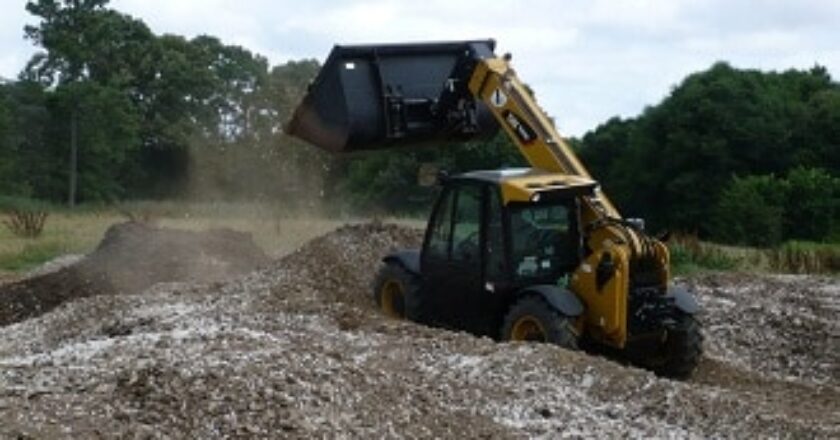 Caterpillar says its new compact TH255C telehandler can accommodate a wide range of work tools for a varied range of applications.