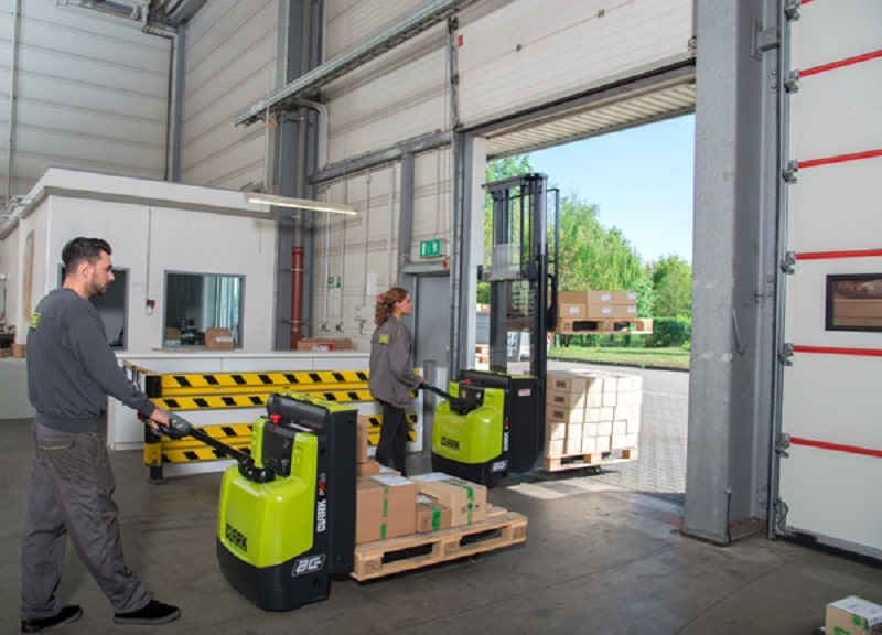 Clark Equipment has added a new member to its Clark range of lift0 trucks - the new PX20 pallet truck.