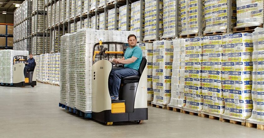 Crown says the RT4000 has been ergonomically designed to maximise operator comfort.