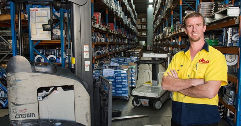 Disc Brakes Australia is using a range of Crown lift trucks