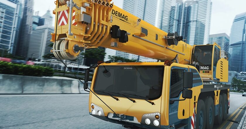 Demag AC 100-4L all terrain crane