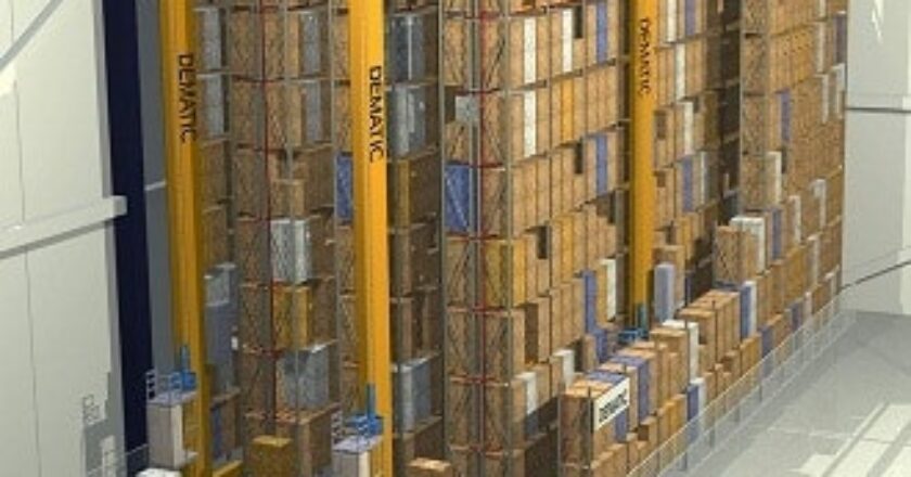 Dematic's new Rapidstore UL automated storage and retrieval system increases efficiency and decreases costs.