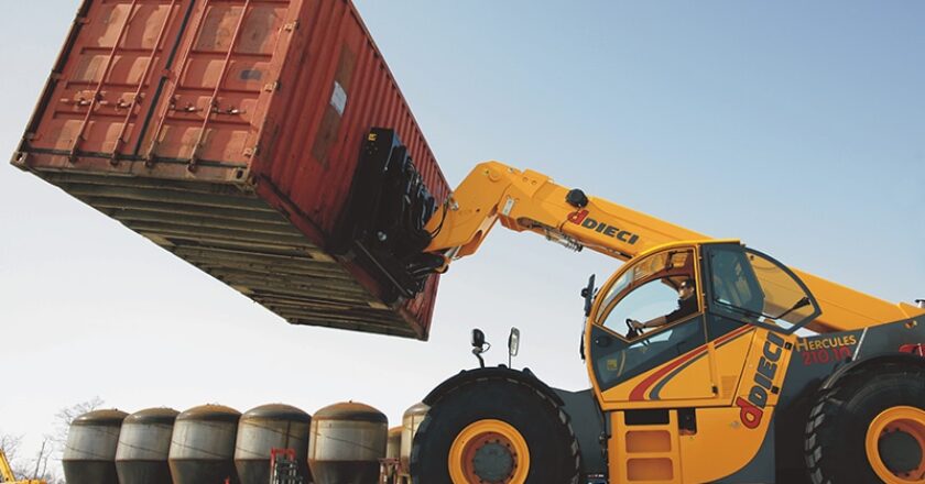 The Dieci Hercules 210.10 telehandler.