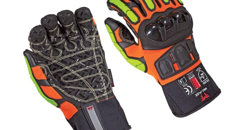 Elliotts' Mec-Flex Oiler XTR safety gloves.
