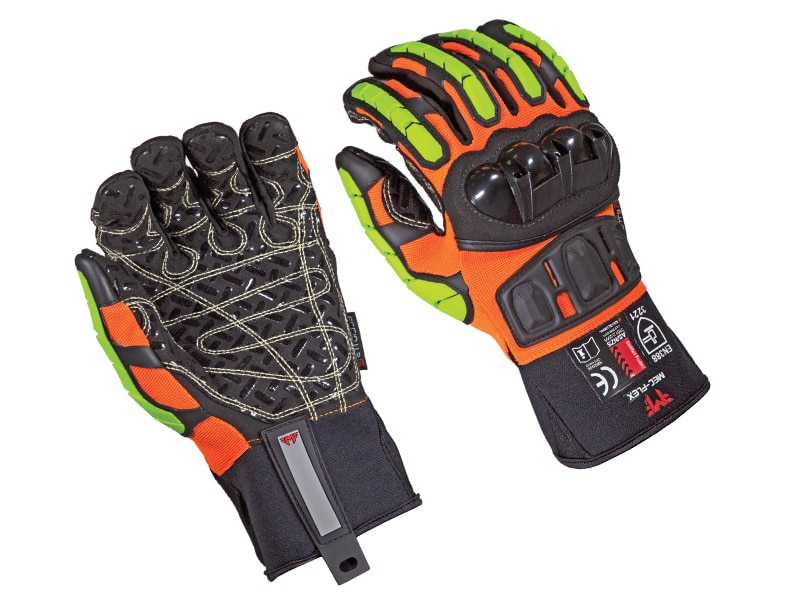 Elliotts' Mec-Flex Oiler XTR safety gloves.