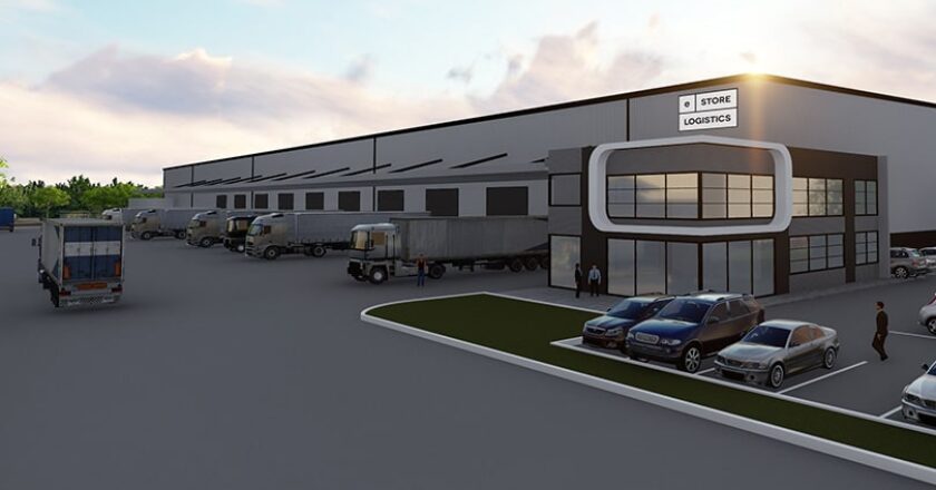 An artist’s impression of the completed facility