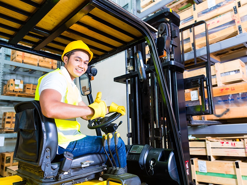 Forklift operators should receive a variety of specialised training.