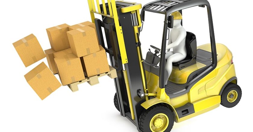 Forklift safety: Look after your load.