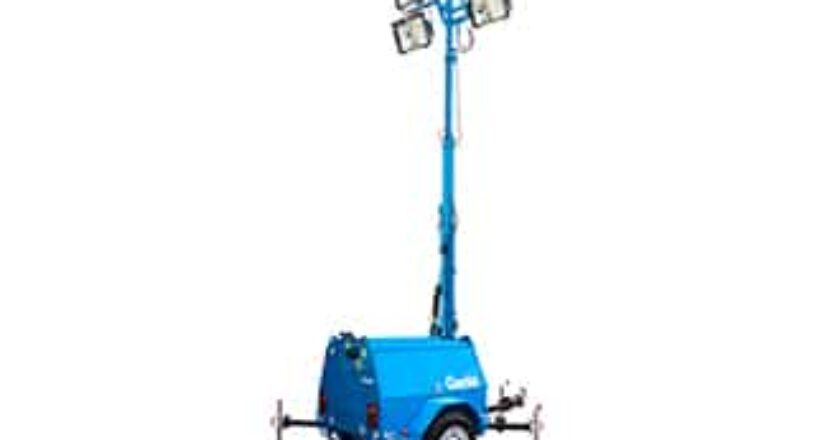 Genie's new lighting tower series comes in two wattages- 6000 and 9000 watts.
