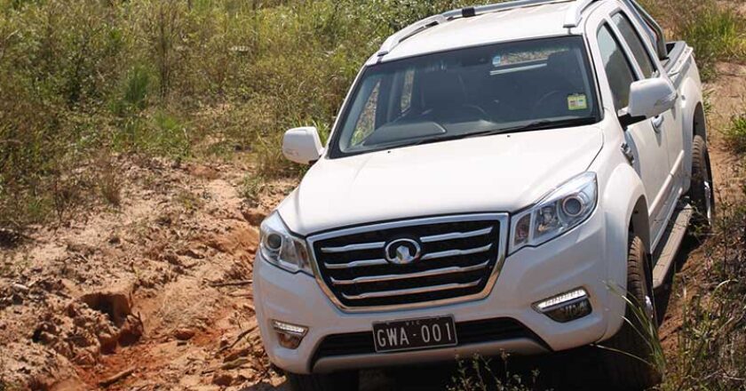 The Great Wall Steed does okay in low range. There’s not a lot of grunt on tap, though