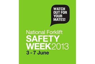 The National Forklift Safety Week will happen on June 3-7 this year.