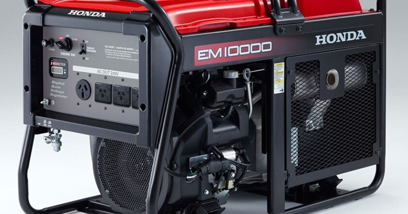 The Honda EM10000 generator will be available in Australia from February 2017.