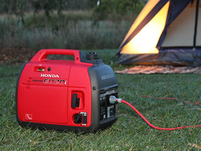 The Honda EU20i generator.