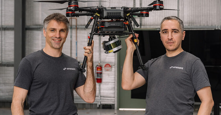 Hovermap underground drone