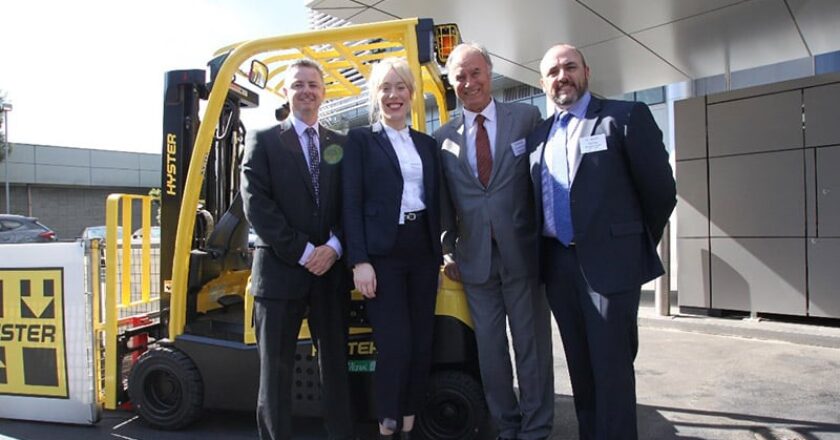 Hyster hydrogen forklift launch