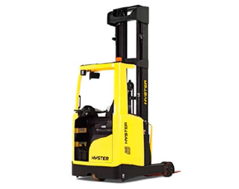 Hyster new reach truck range offers lower operating costs, better manoeuvrability and better performance in the warehouse.