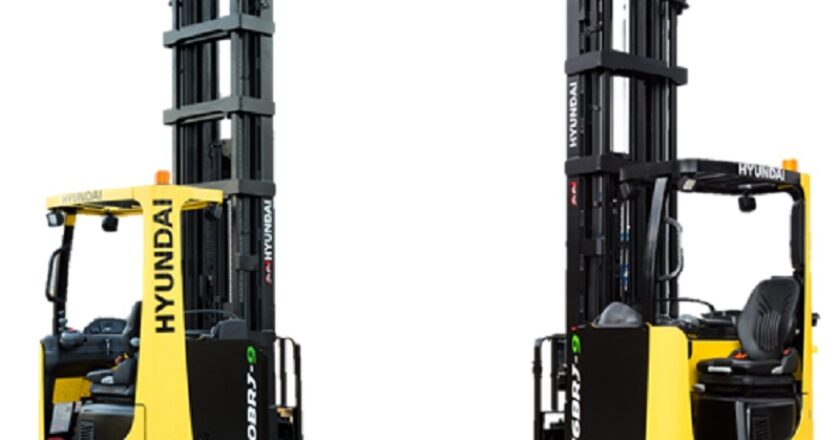 Hyundai's new 9-series reach trucks were officially launched at last week's CeMAT Australia 2015 trade fair.