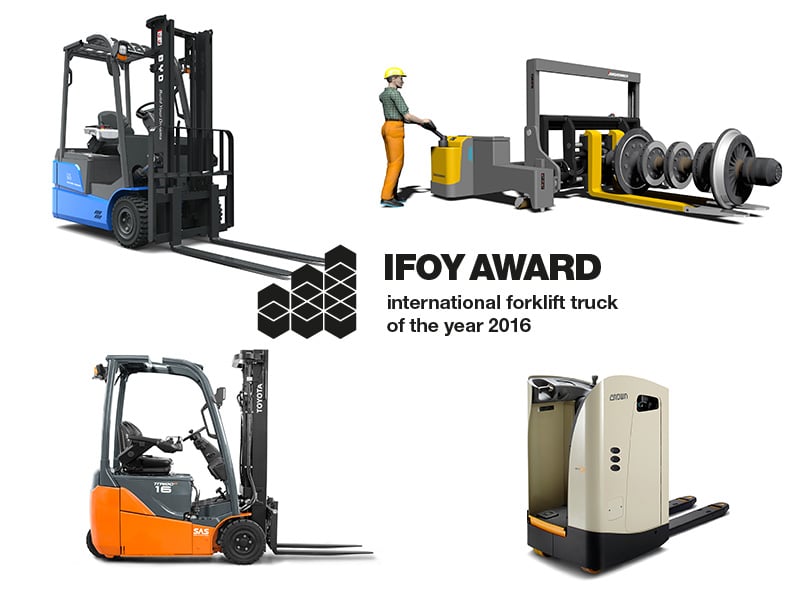 International Forklift of the Year 2016 nominees have been announced.