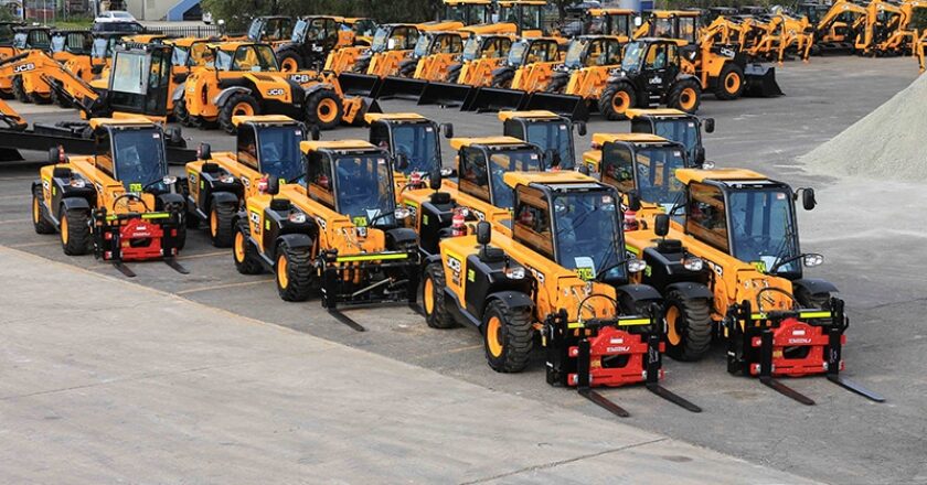 Allcott Hire’s 10 new JCB 525-60 C telehandlers