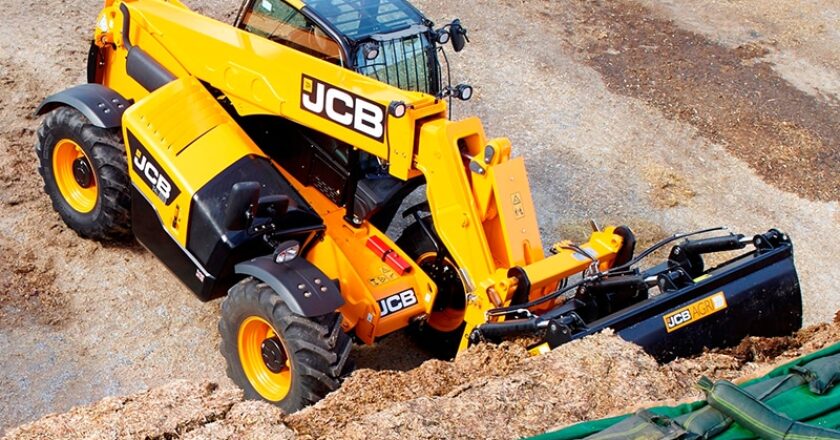 The JCB 541-70, one of the new Loadall telehandler models.
