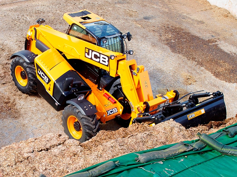 The JCB 541-70, one of the new Loadall telehandler models.