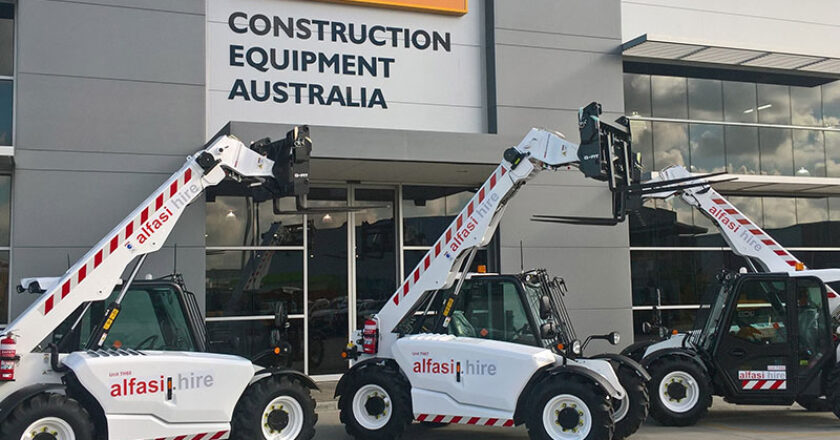 Three JCB 525-60 Agri Plus telehandlers