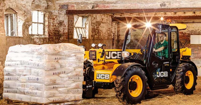 JCB has brought the 525-60 Agri Compact Loadall to Australia.
