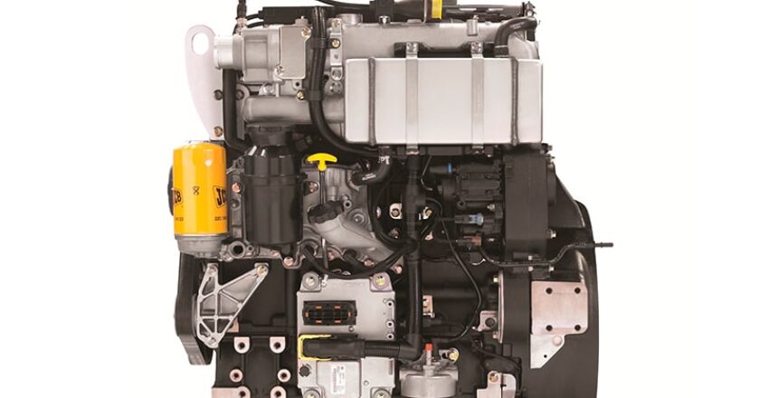 JCB has won a major order to supply its  Ecomax 74HP stage3B/Tier 4 Final engines (pictured) to Coventry firm Terex GB.