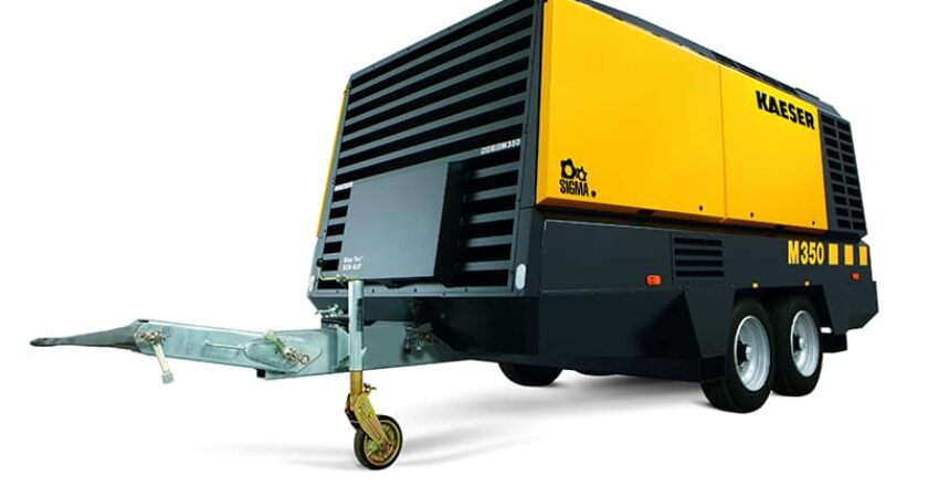 Kaeser Mobilair M 350 portable compressor