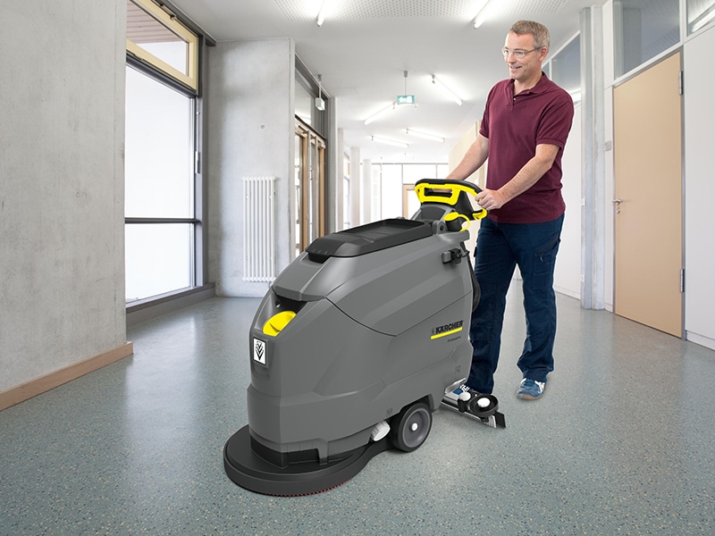 Karcher's BD 50/50 Classic scrubber drier,