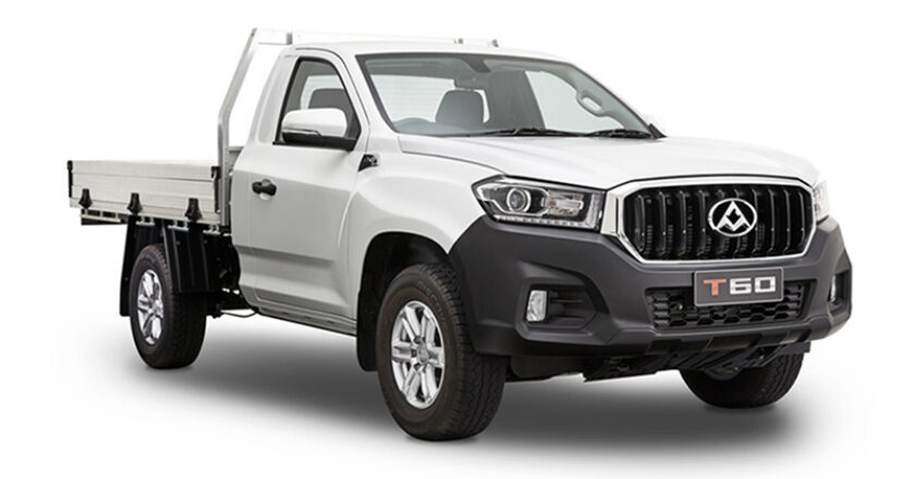 LDV T60 cab chassis ute