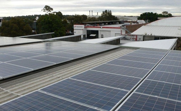 The roof of Lencrow's workshop in New South Wales