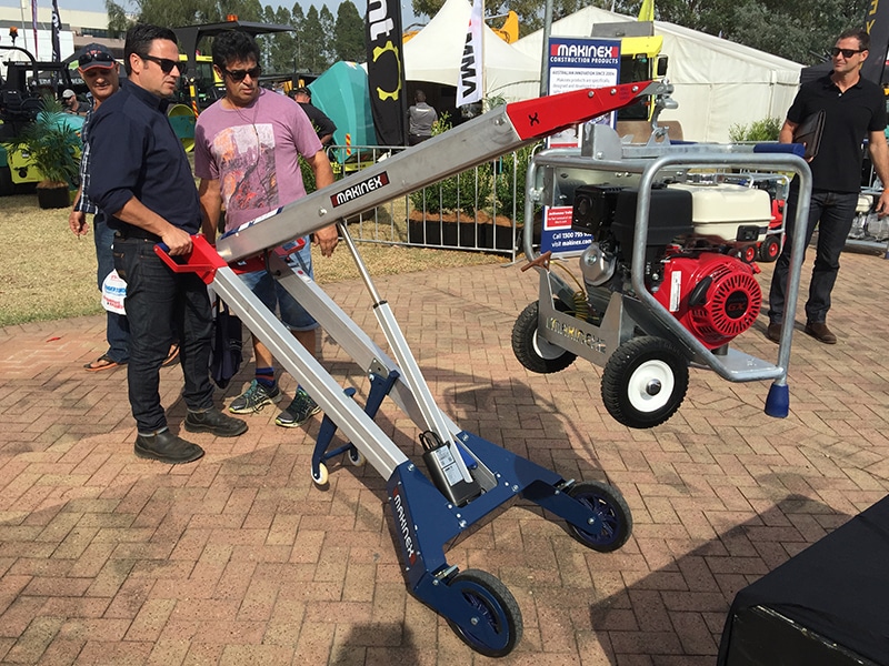Makinex shows off Powered Hand Truck PHT140