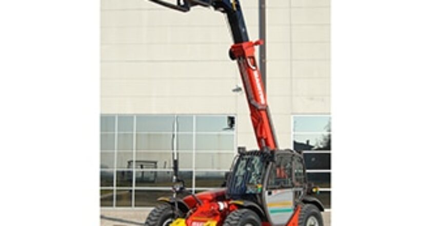 Manitou underground telehandler.