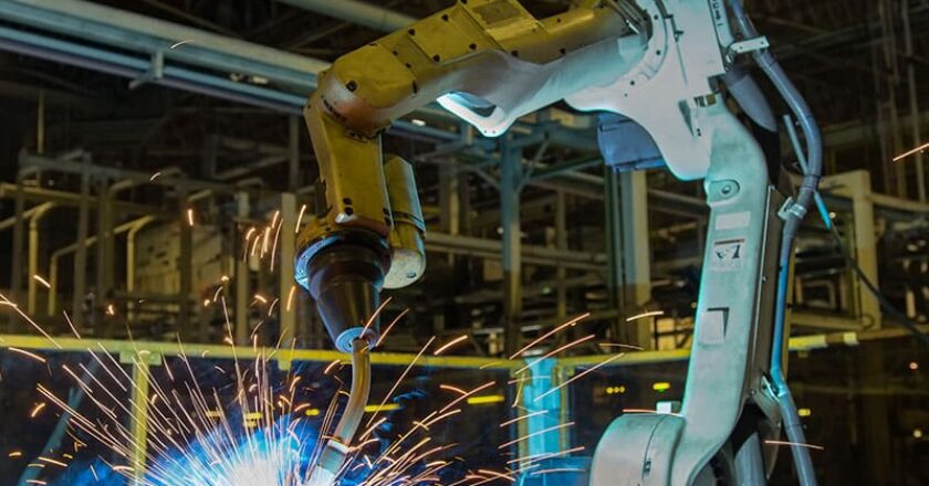 Robotic assembly line
