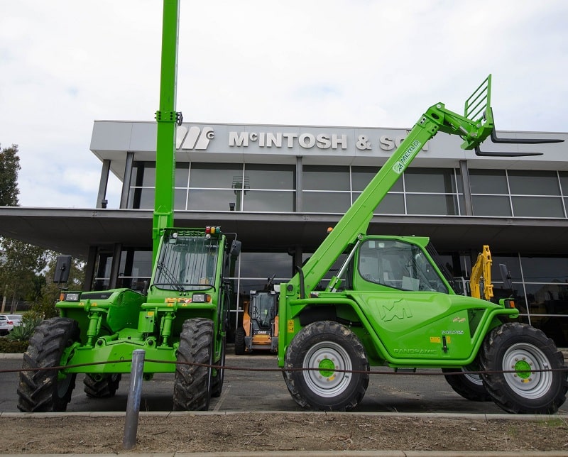 McIntosh & Sons has recently been appointed an official distributor for the Merlo brand of telehandlers.