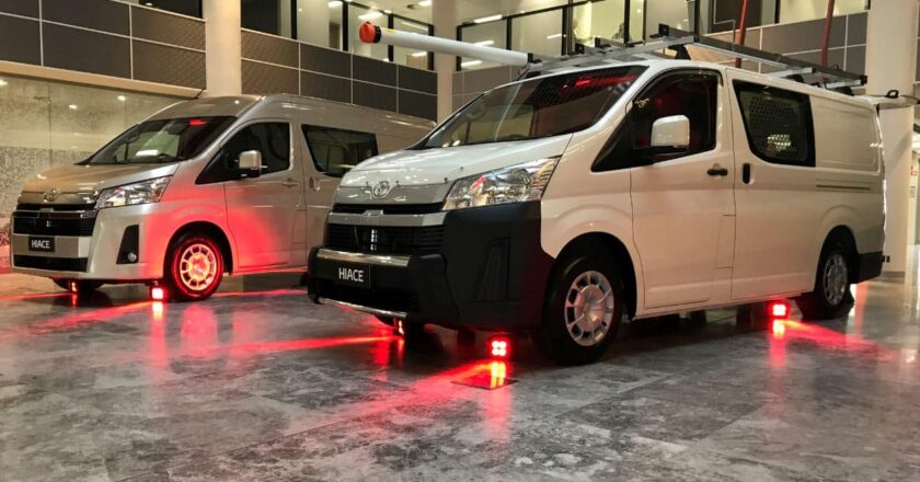 Toyota has launched its new HiAce range