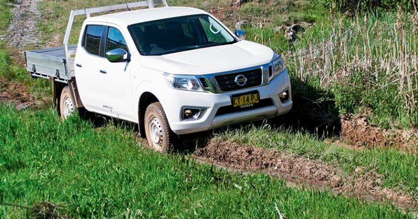 The Nissan Navara RX cab-chassis ute