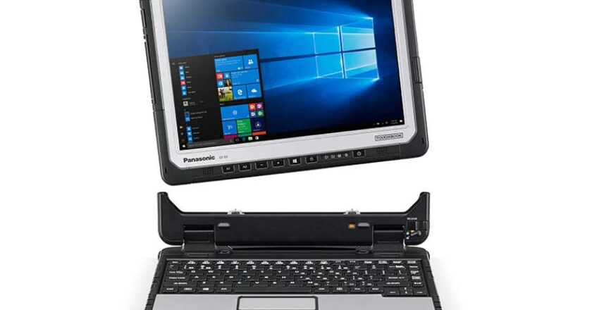 The Panasonic Toughbook CF-33 features a detachable touchscreen