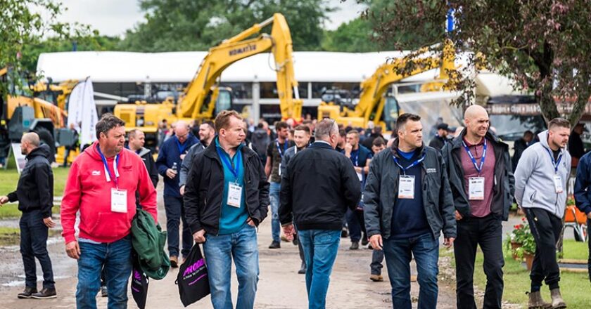 Rain didn't stop play at this year's Plantworx in the UK