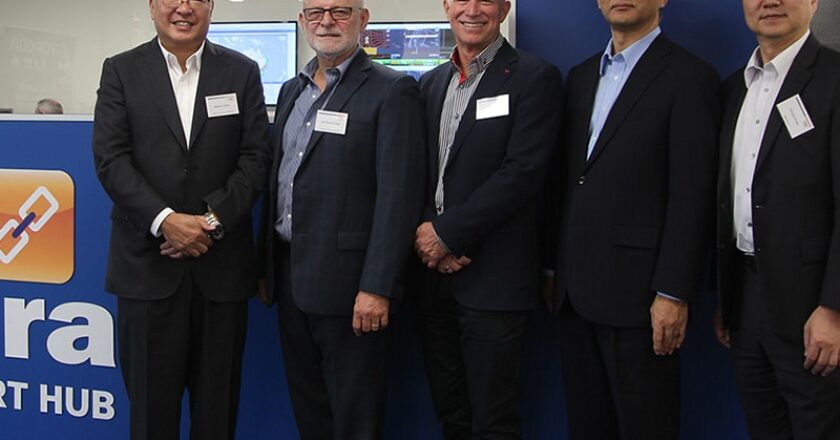 Executives from Position Partners and Mitsui & Co